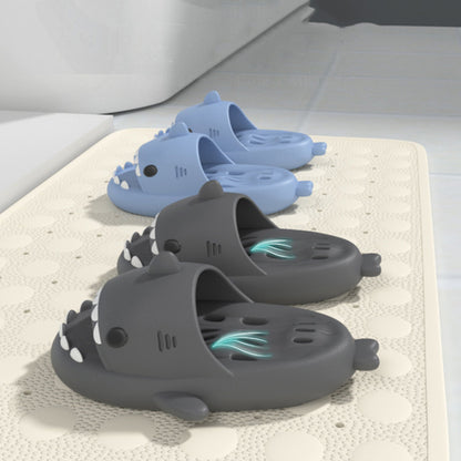 Shark Slippers - Hai-Schlappen mit Abflusslöchern - Duschschuhe - Schnell Trocknend - Strandsandalen